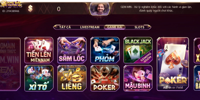 Gemwin khẳng định vị thế với nền tảng giải trí hiện đại và trực quan