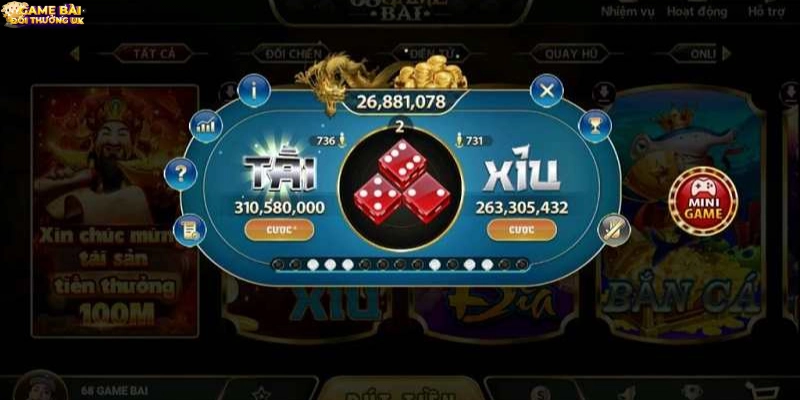 Sức hấp dẫn của tài xỉu nhanh chóng lôi kéo người chơi