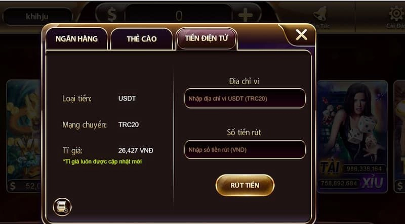 điều kiện rút thưởng từ cổng game Sunwin