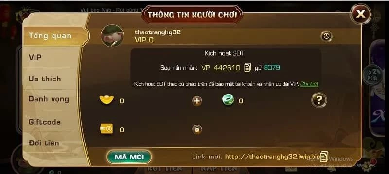 khuyến mãi Iwin tặng 68k đơn giản