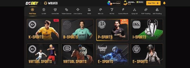 đăng nhập nhà cái Debet